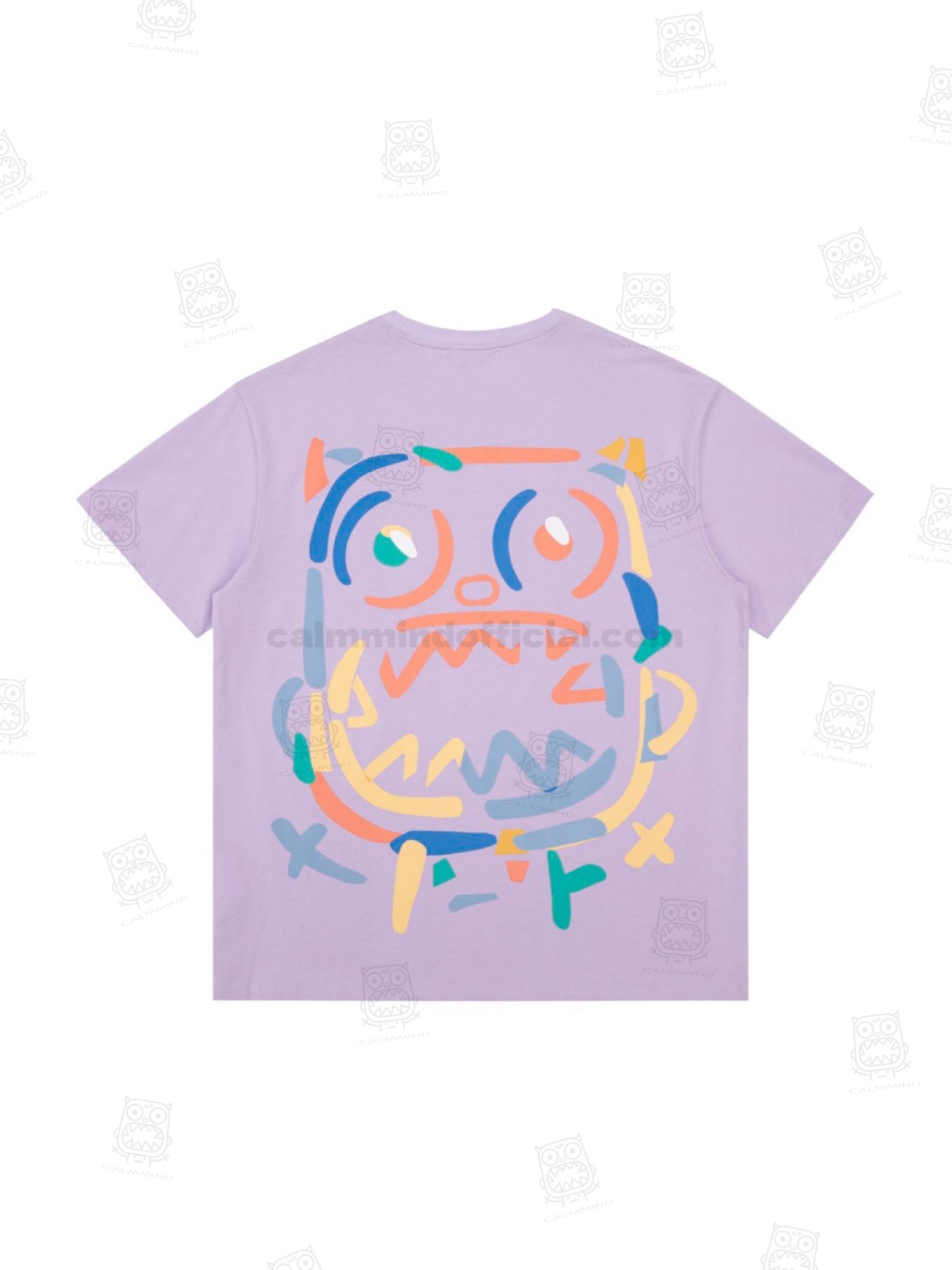 CALMMIND カラフルキャラクターTシャツ Mサイズ Shop (CALMMIND T-SHIRT COLLECTION)
